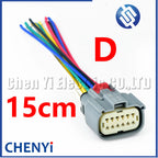 12 Pin Auto waterproof connector car headlight wire harness connector 33472-1260 33472-1259 33472-1206 33472-1207 For GM Ford