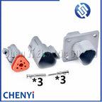 3 Pin Automotive Waterproof Connector Male or Female Wire harness plug DT06-3S DT04-3P DT04-3P-L012 For Deutsch DT series