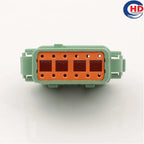 12pin auto waterproof electric plastic wire harness connector DTM06-12SC