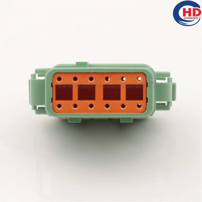 12pin auto waterproof electric plastic wire harness connector DTM06-12SC