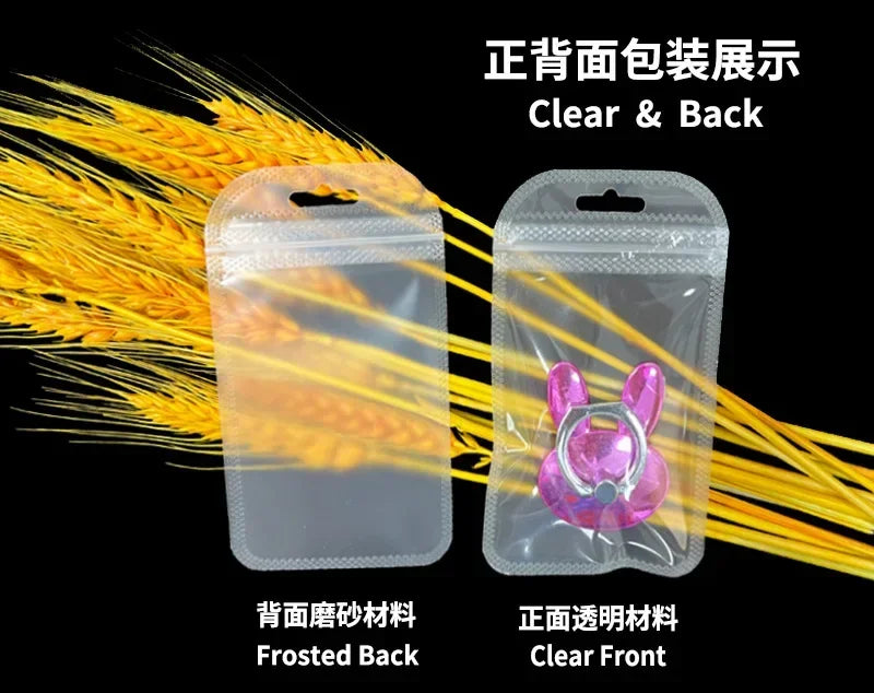 Colorful Laser Ziplock Bag Packaging Bags For Earring Jewelry Display Bags Pouch Gift Packaging Resealable Storage Bag Amagi