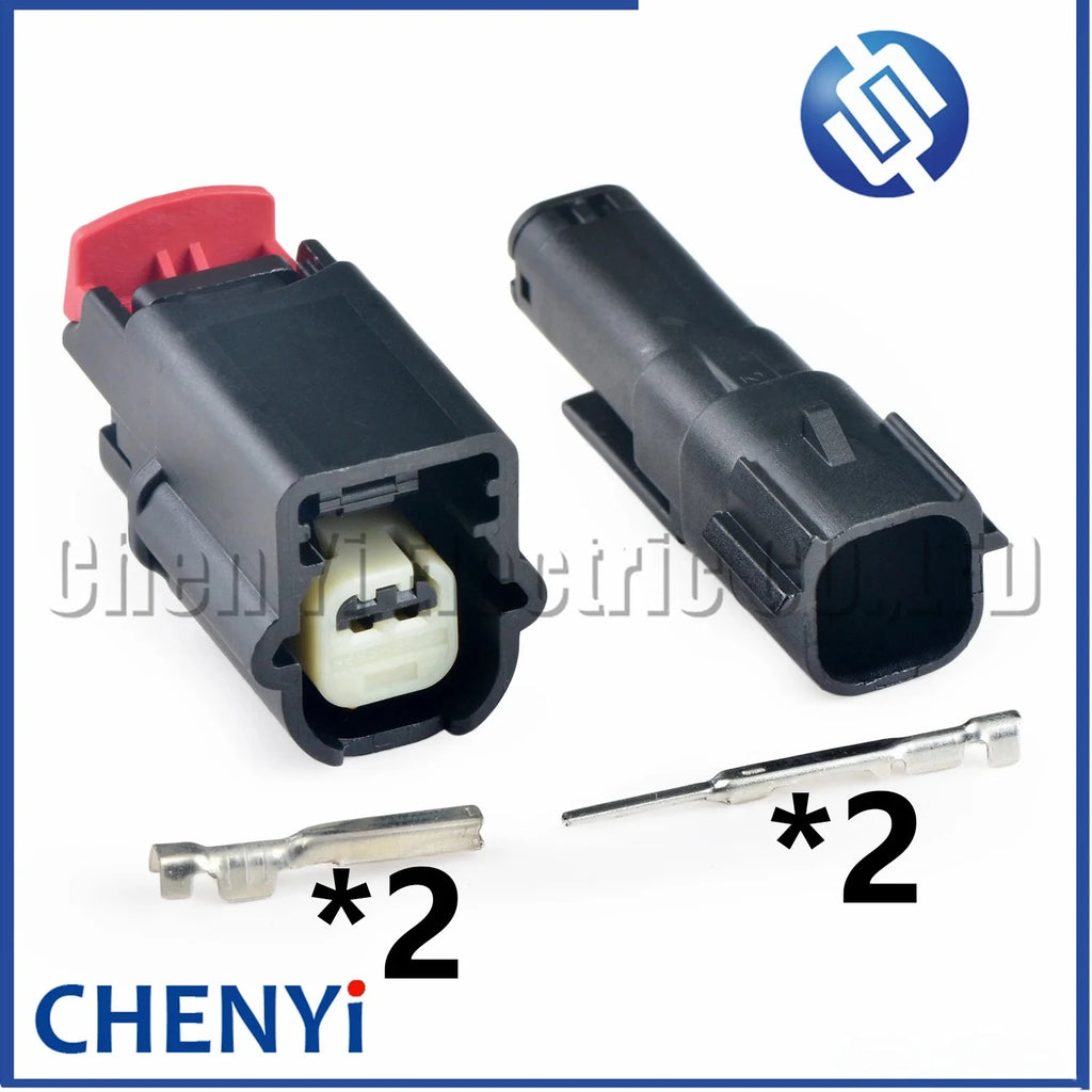 2 Pin Automotive waterproof connector Front Bumper Radar Probe Plug With Wire Cable 31402-2110