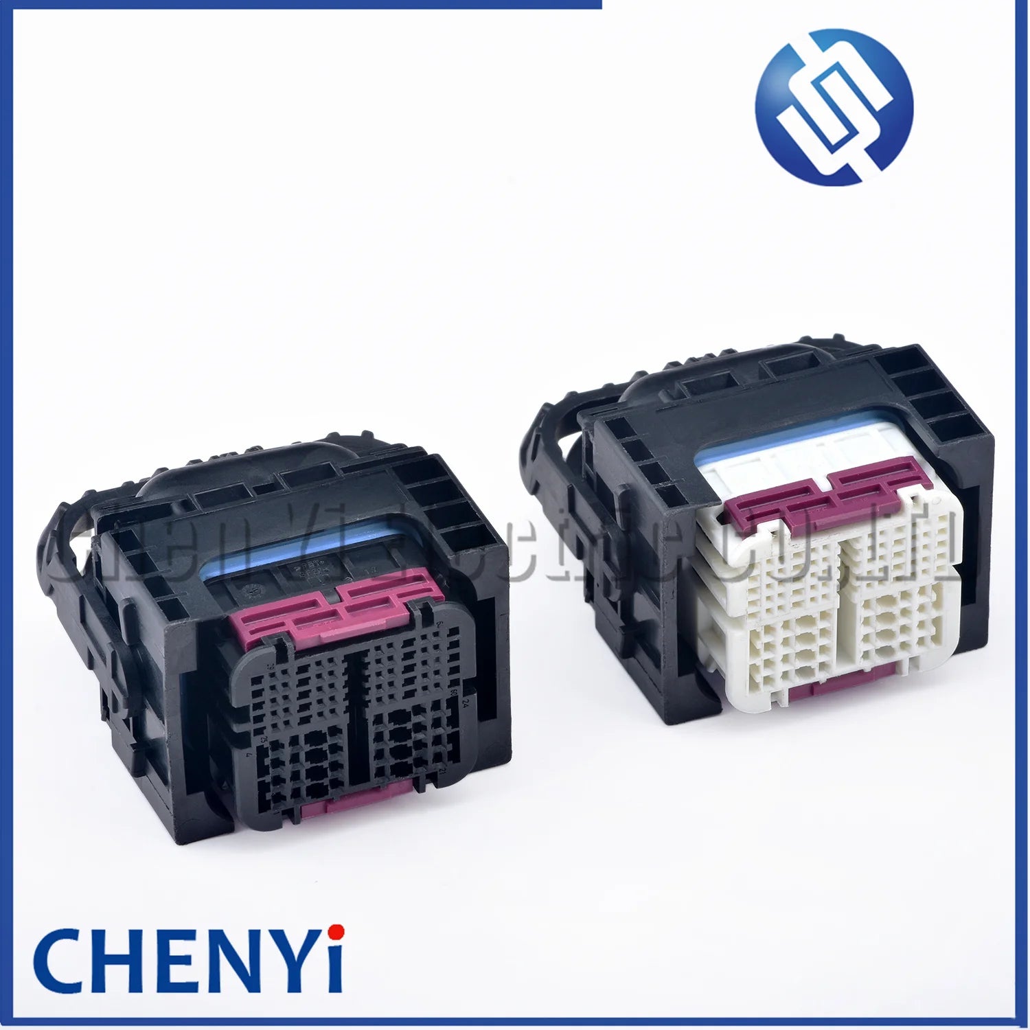 64 Pin Automotive waterproof connector engine Computer board ECU plug 9302475-01 1-2208825-1 1-2208825-2