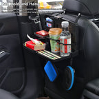 Car Tray Shelving Dining Car Auto Seat Back Tray Multi-Function Foldable Practical Small Table Food Drinks Holders Accessories