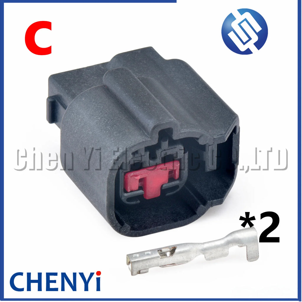 2 Pin Auto connector Door audio horn speaker plug E-3665 E3665 34062-0022 34062-0026 For Opel Buick Excelle GL6 regal Chevrolet