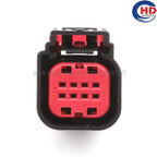 8pin auto waterproof electric plastic wire harness connector Reversing radar module plug 1-1411001-0