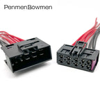 1 Set 10 Pin Auto Seat Heating Electrical Cable Connectors Male Female Wire Harness Plug For 7L0972762 8E0972710