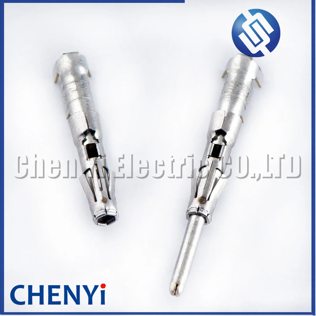 20 Pcs male or female 1.5 series Brass tinned terminal pins For Cannon Trident Connector System Neptune Circular Connectors