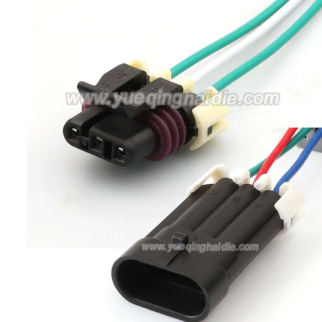 3 PIN Auto Waterproof Male Female Electrical Connectors Bearing position sensor connector Fuse box Wire harness plug 12059595