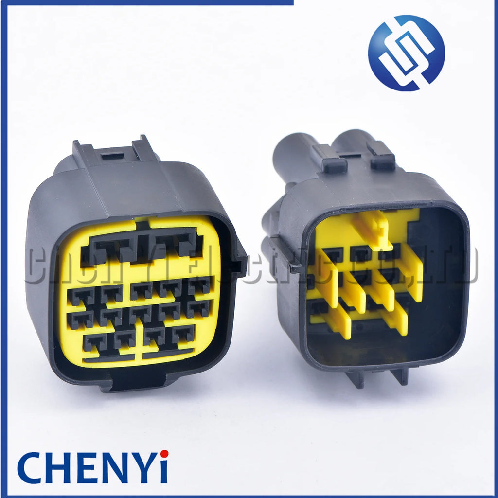 16 Pin Auto waterproof connector male or female QLW2-16MA-B  QLW2-C-16F-B Automobile High Power Large Current Composite Plug