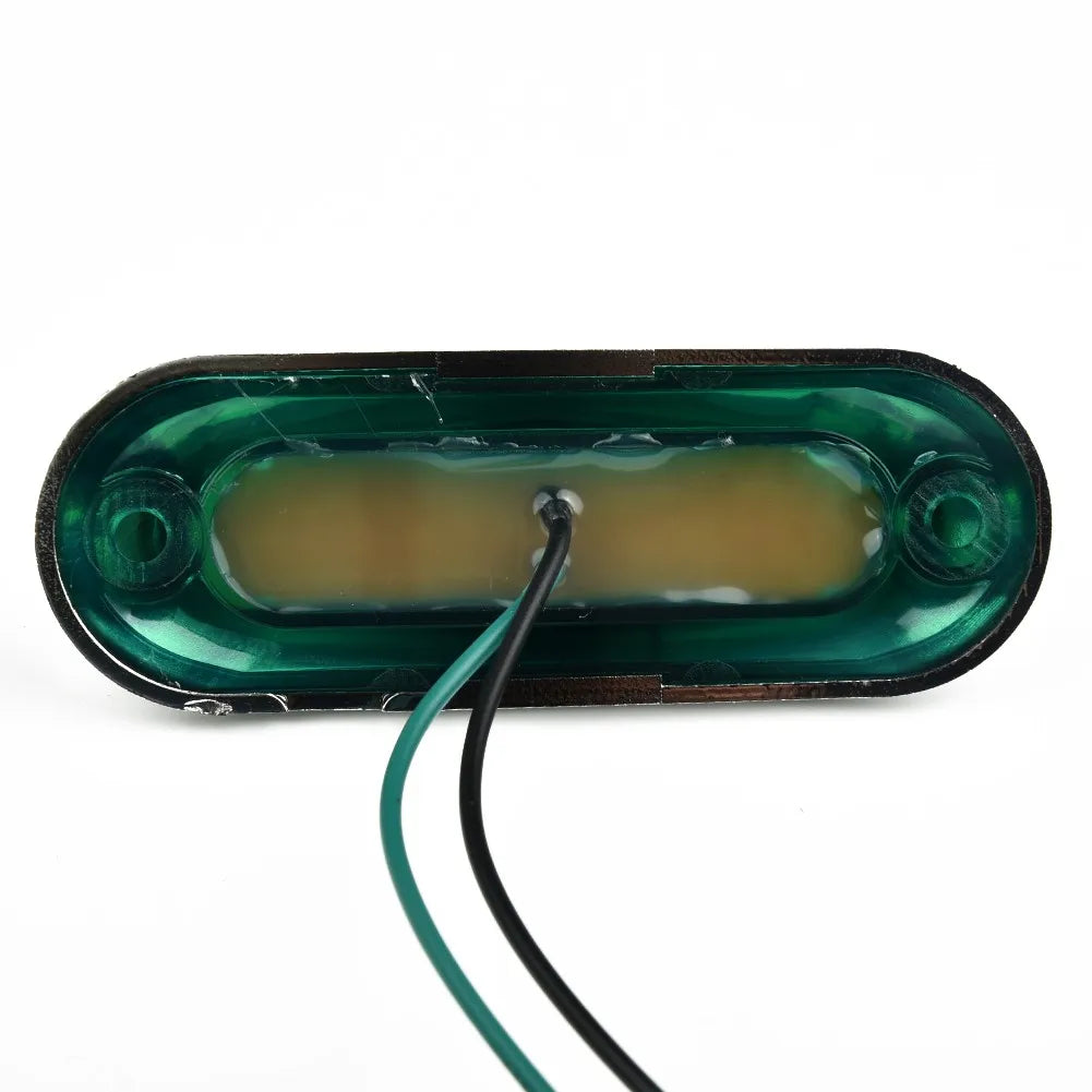 2Pcs Red Green Boat Navigation LED Lights Deck Waterproof Bow Pontoon Lights 12V 24V For Marine Boat Yacht Motorboat