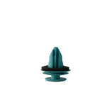 Green Auto Door Panel Clip with Seal Ring Auto Fastener Rivet Bumper Clip Retainer Car Interior Retaining 100/20pcs Amagi