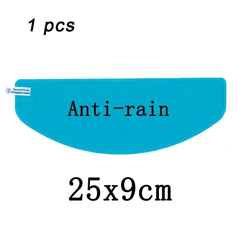 Motorcycle Helmet Anti-fog Film and Rainproof Film Universal Motorcycle Helmet Nano Coating Sticker Film Helmets Amagi