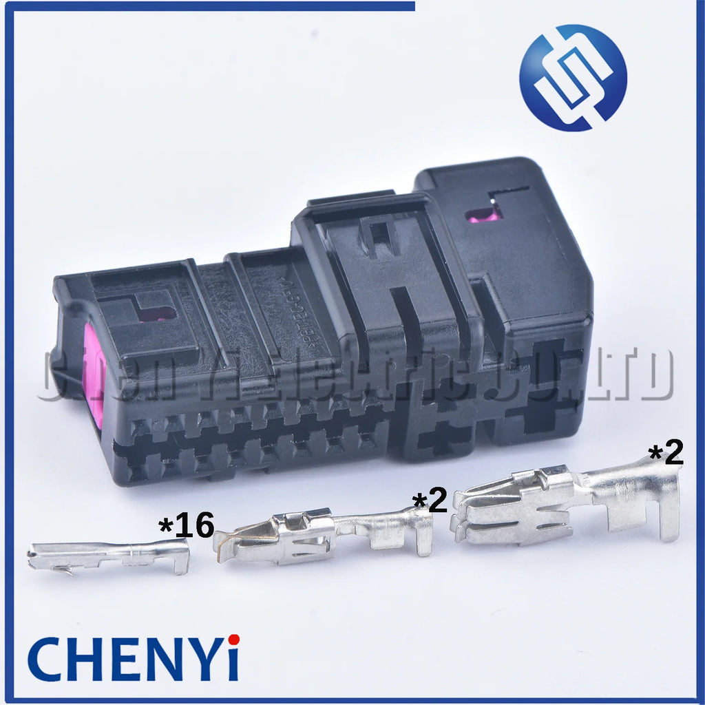 20 Pin/Way Male or Female Car Door Connector harness plug 8E0 972 702 8E0 972 701 With Pins 8E0972702 8E0972701