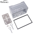 Auto Panel Audio Dash Mount Kit Box Fittings Kit Universal Radio Head Unit Installation Frame