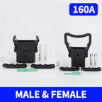 1/5/20 Sets REMA Type Connector 80A 160A 320A Electric Forklift Power High Current Battery Charger Male And Female Plugs Sockets