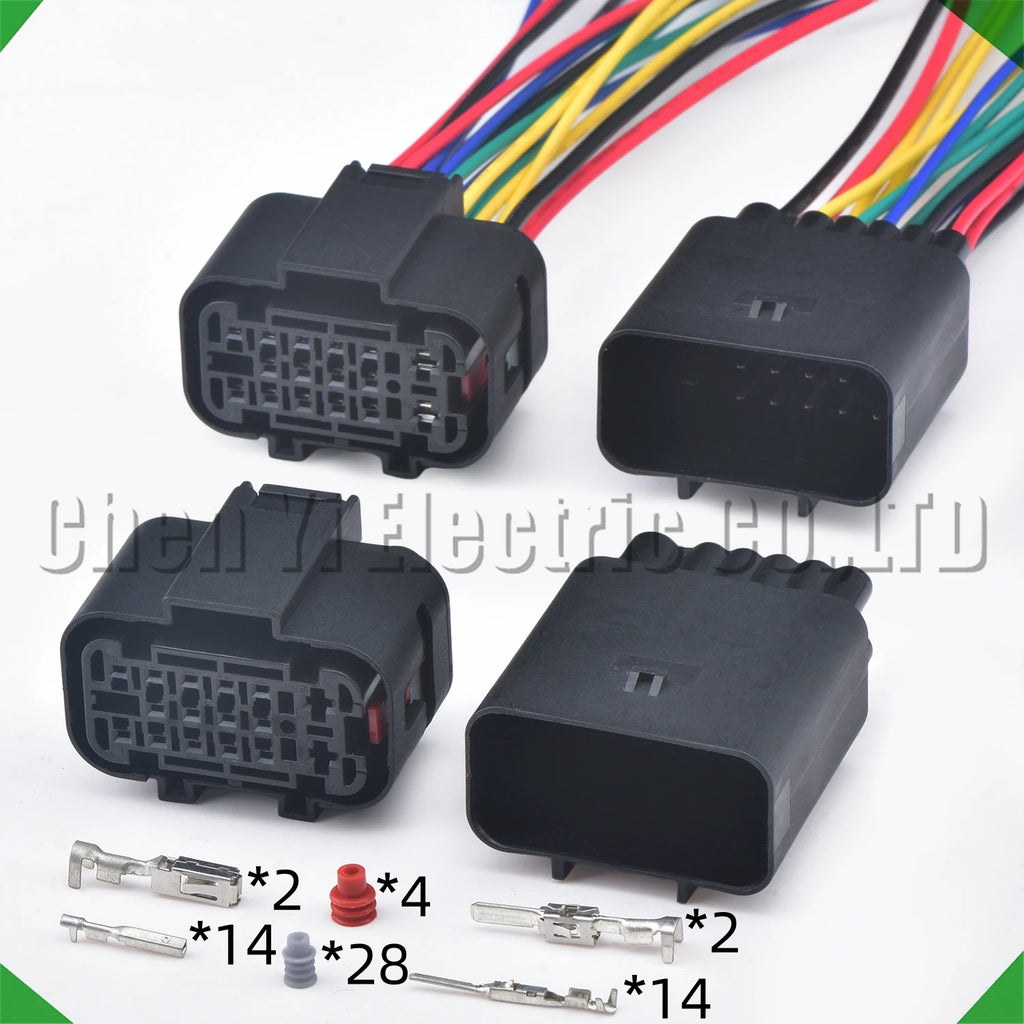 16-Pin Auto Connector Automotive Connectors bumper radar sensor Trailer sensor