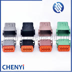 12 Pin Waterproof Connector Plug DT06-12S DT04-12P DT06-12SB DT04-12PB DT06-12SC DT04-12PC DT06-12SD DT04-12PD with Pins