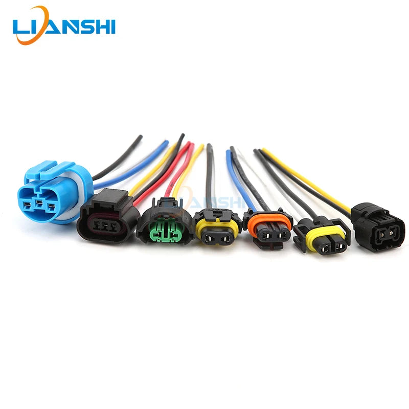 9004-9005-9006-h9-h11-h13-h16 Halogen headlamp socket connector for automobiles