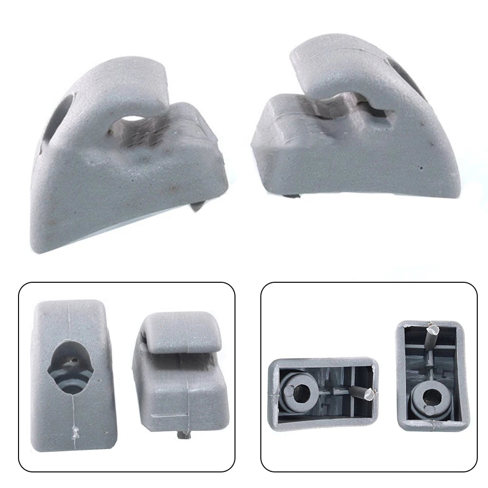 2Pcs Car Sunvisor Buckles Clips For CHERY QQ QQ3 Car Visor Buckle Car Sun Visor Hook Clip Bracket Car Interior Accessories