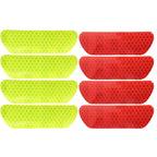 Car Door Reflective Sticker Safety Auto Door Opening Warning Reflector Tape Auto Accessory Exterior Interior Reflector Sticker