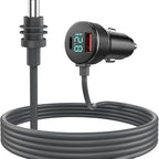 Digital Display Car Power Cable For Starlink Mini Power Cable 12V-24V Adapter to DC Power Cable PD cable Car Charger Power Cord