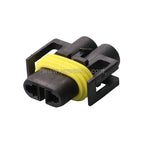 2 Pin Waterproof 2.8mm Series Female And Male Connectors Fog Lamp Light H11 H8 H9 Lamp Socket 12124819/12124817/12020807