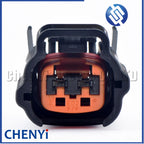 2 Pin Automotive Water temperature sensor solenoid valve connector Horn Injector harness plug E02F8 6098-0185 For Nissan Hyundai