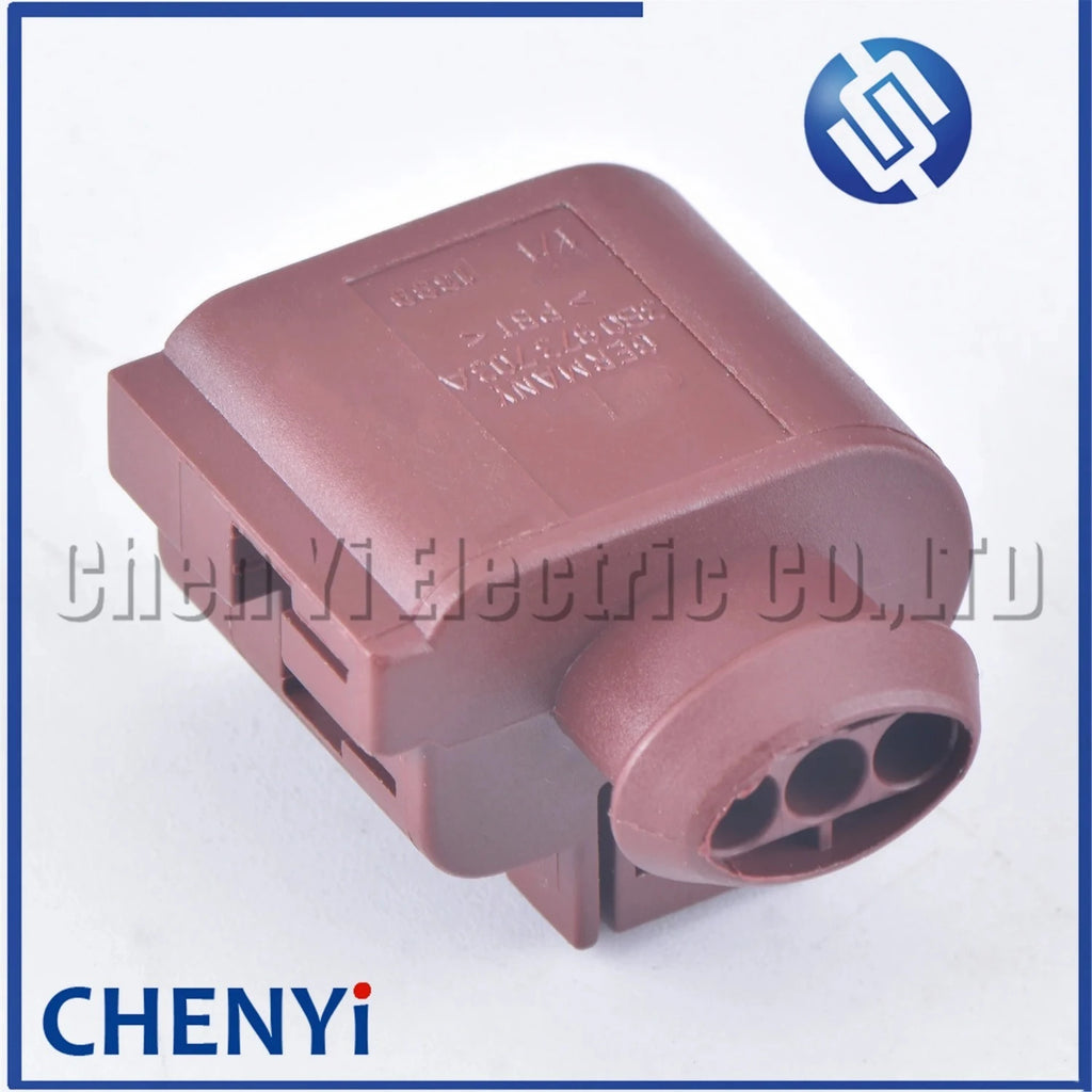 3 Pin Auto waterproof connector Daytime Running Light Wire harness Plug 3B0 973 703 A 3B0973703 3B0973703A