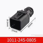 Dechi DT automotive connector tail clamp plug-in 2-12P male and female fixed Protective clip 1011-227-0205