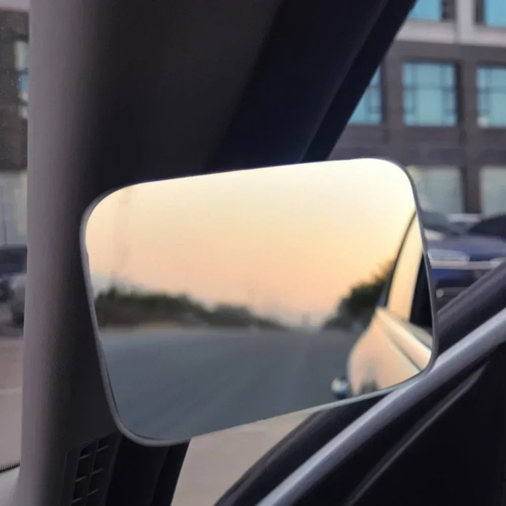 2/1PCS Car Auxiliary Blind Spot Mirror 360° Wide-Angle Adjustable HD Convex Mirrors Automotive Parking Reversing Rearview Mirror