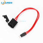 Dual-wire power supply, car ACC power supply extension cord, fuse box, mini small and medium sizes, 15A free