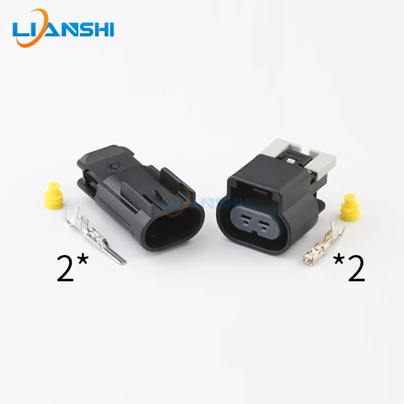 15326678 Delphi type 2-hole plug 15326679 automotive waterproof connector with terminal