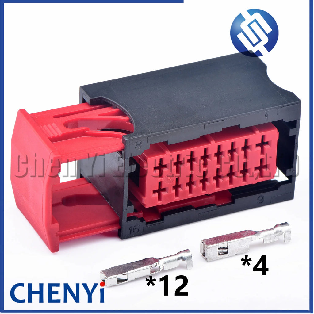 16 Pin Computer board plug 98273-1006 98273-1001 98276-1001 185760-1 185760-2 185760-4 For Peugeot Citroen bsi Fusebox connector