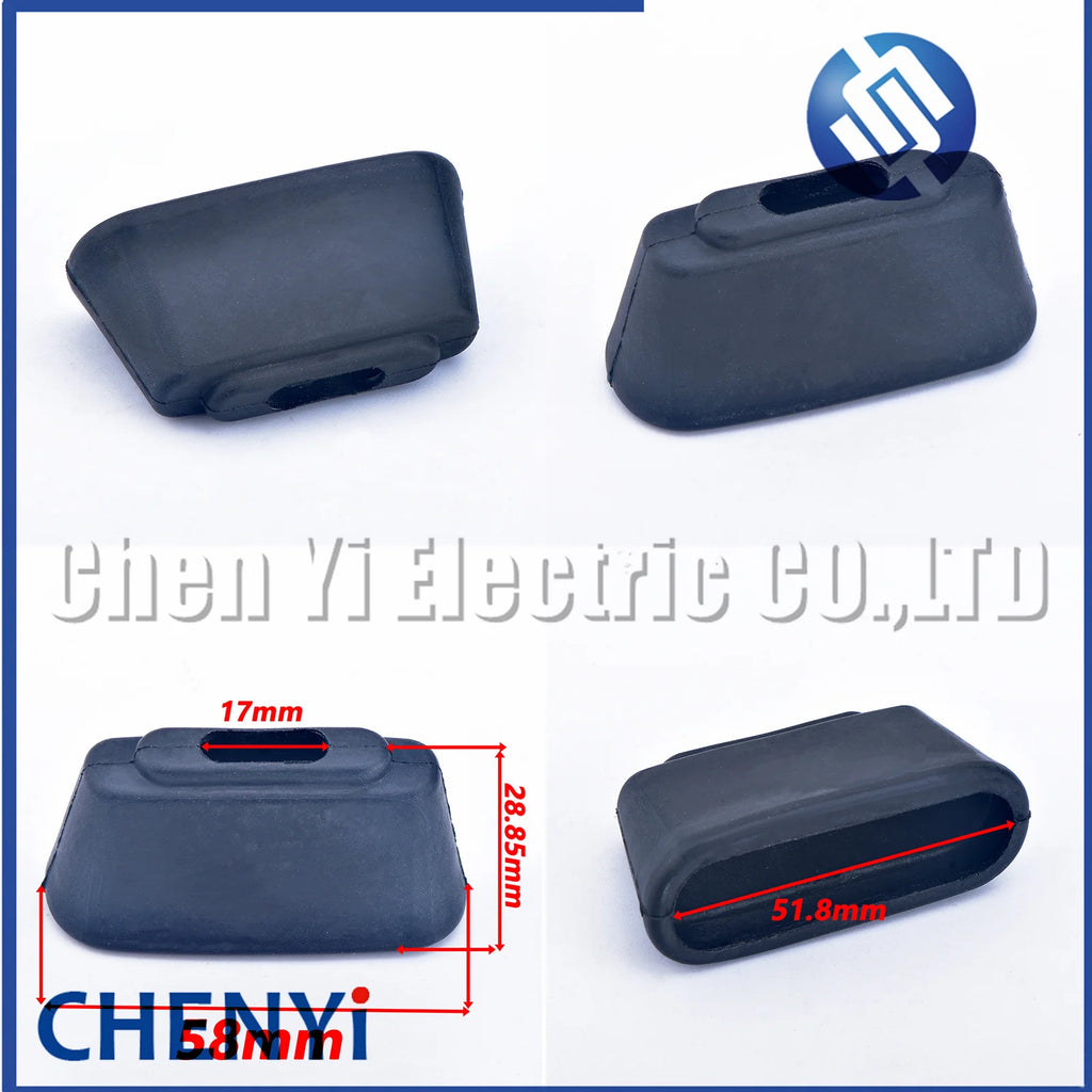 5 Pcs 2 3 4 5 6 7 8 Pins Waterproof Automotive Wire Connector Cover Rubber dustproof silicone sleeve For Connector plug Socket