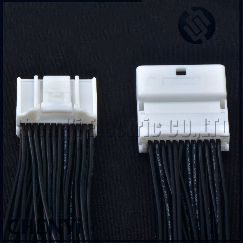 24 Pin Automotive Audio Navigation host Connector Socket Wire harness Plug 1473413-1 1376103-1 1318917-1 For Toyota Nissan Buick