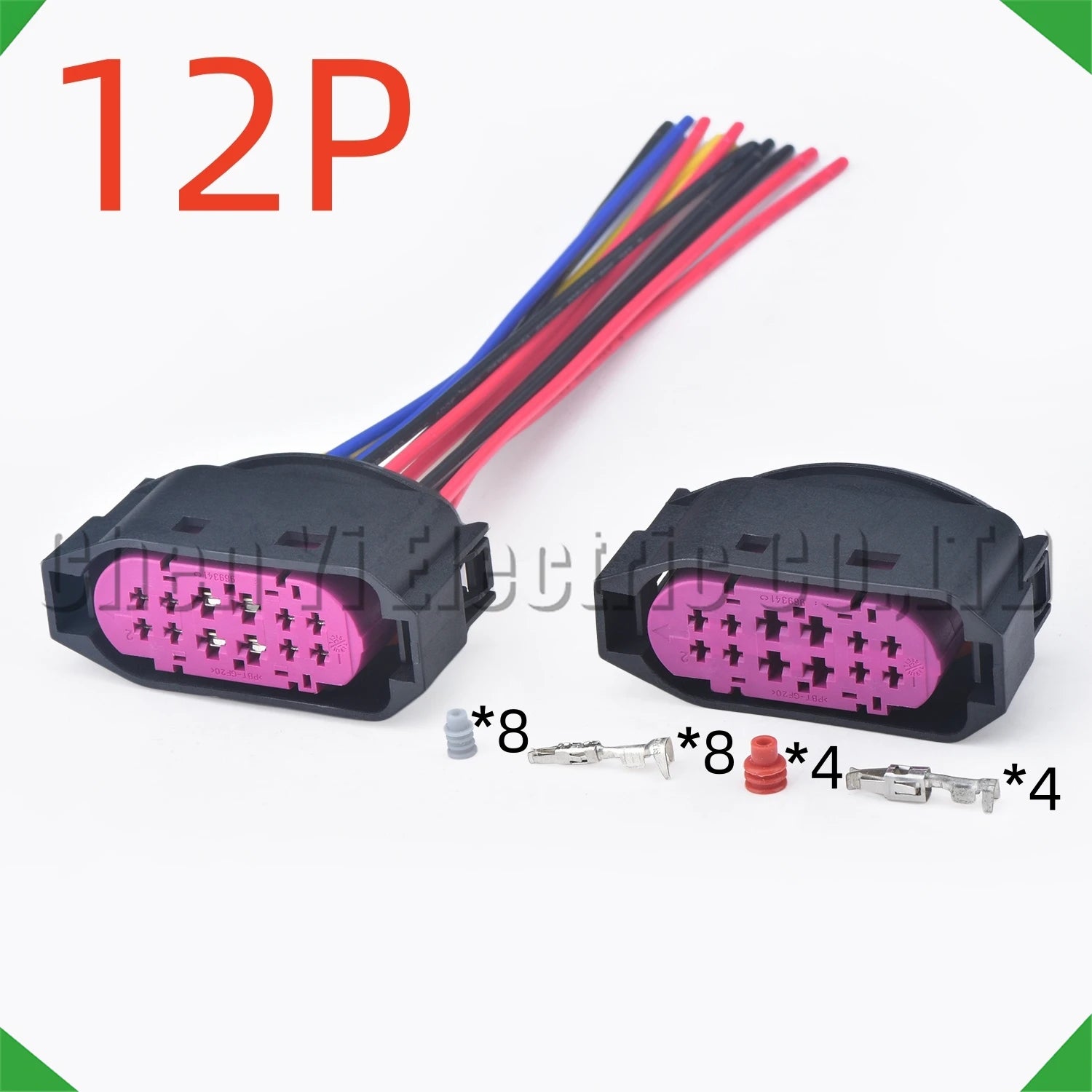 12-pin auto connector connector automotive connectors upgrading halogen vw