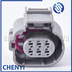6 Pin gray Auto waterproof connector front oxygen sensor plug throttle EGR Valve plug 4H0973713B 4H0 973 713B 4H0973713