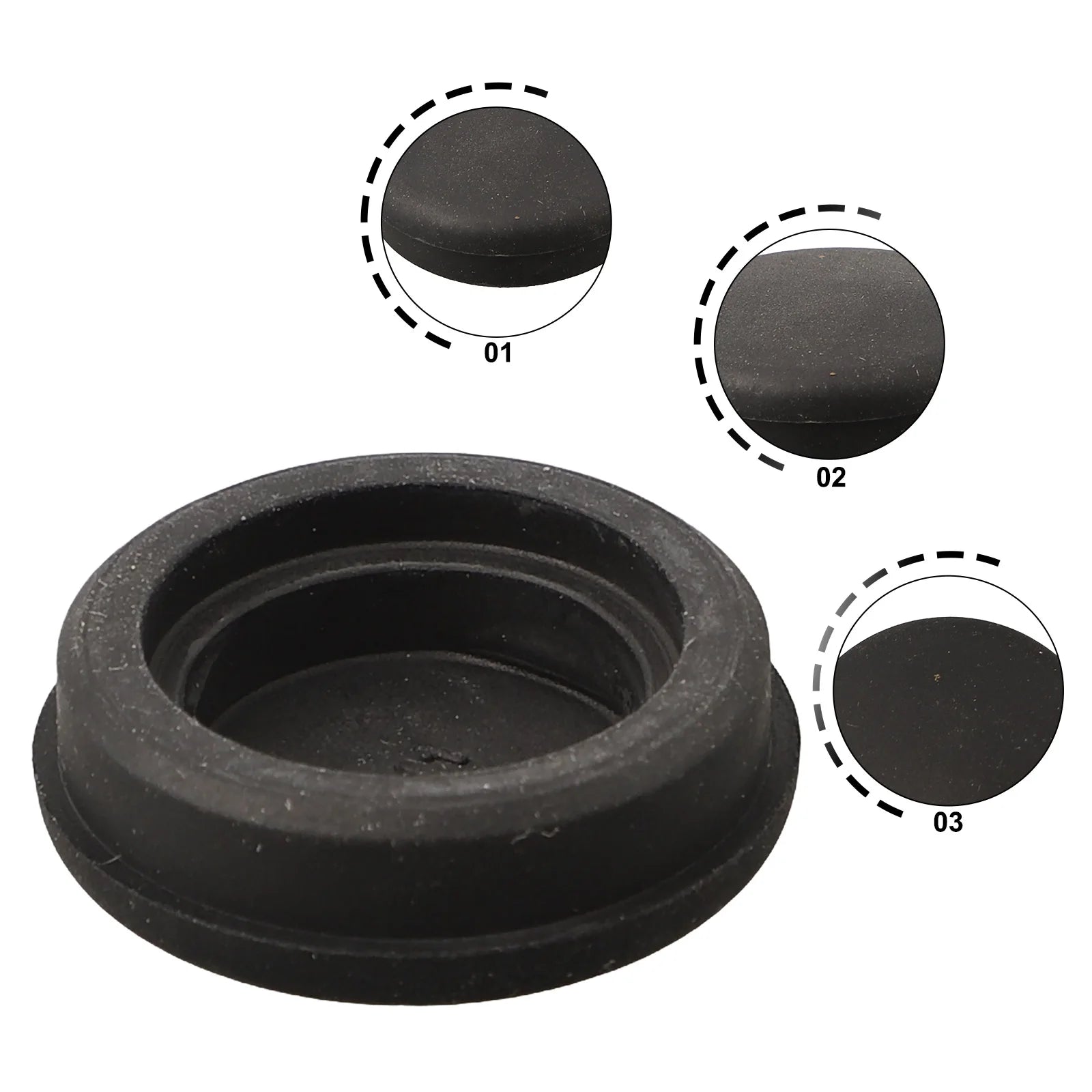 1 Pcs Auto Front Wiper Nut Cover  Cap Car Replacement Part  For Ssangyong /  For KYRON /  For REXTON 7835109000 Auto Accessories