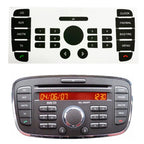 Set Of Auto Car Button Repair Stickers For 6000 CD Radio On For Ford For Mondeo Audio Button Replacement Decals Stickers