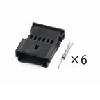 1-1241370-3 Male and female 1-1703874-1 Applicable to Mercedes-Benz atmosphere light button BMW tweeter 6-hole harness plug