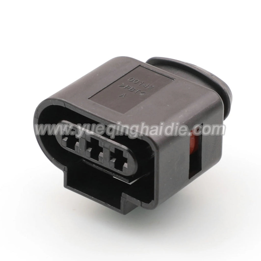 3-Pin Connectors Waterproof 3.5mm Female Connectors Automotive Wiring Harness Cable Socket for VW AUDI VAG 1717696-1 1J0973723