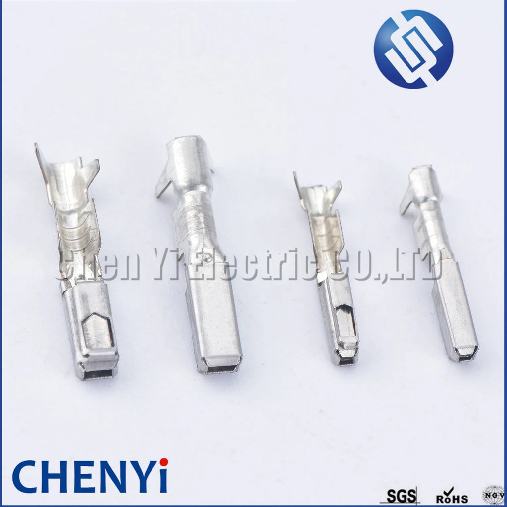 Auto Electrical Wire Loose Pin Brass Crimp Car Terminal For Ecu Connector EDC17 284743-1 284742-1 5-968221-1 5-1241608-1