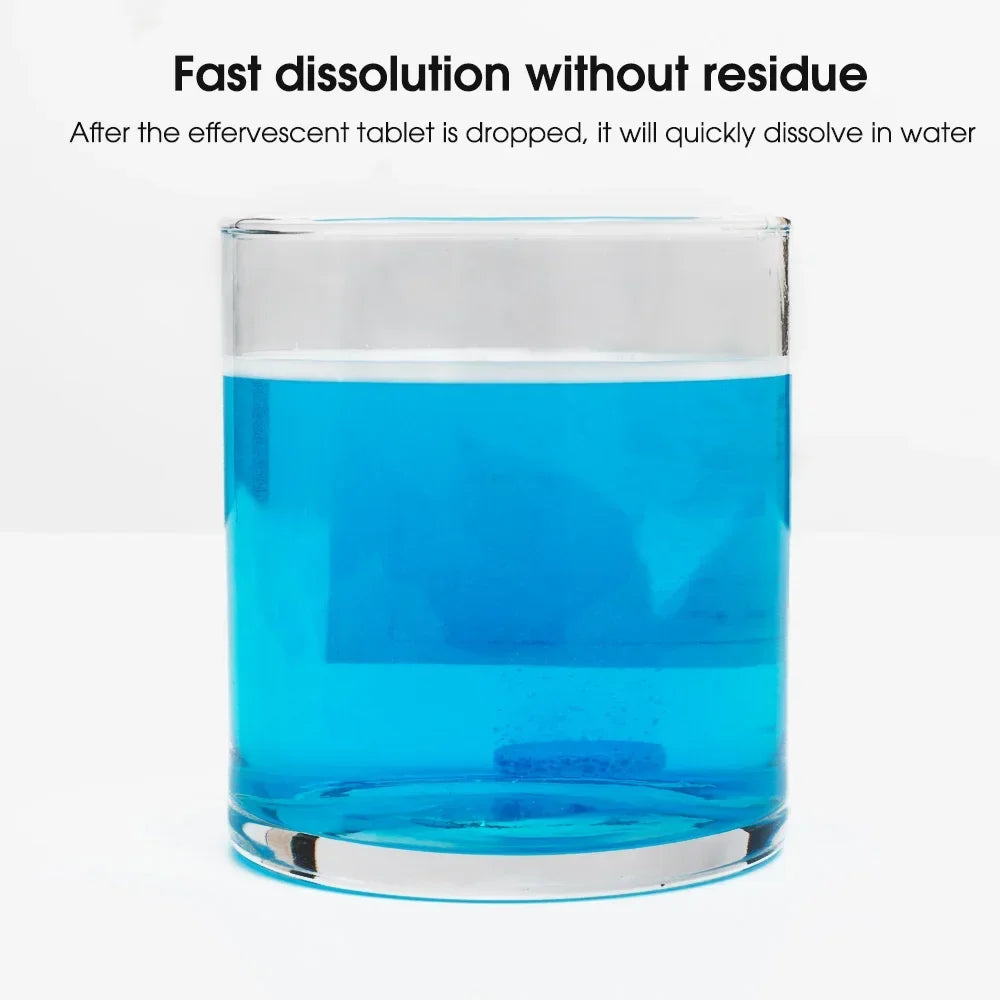 Car Windshield Cleaning Effervescent Multifunctional Glass Water Tablets Solid Cleaner Windshield Spray Car Wash Accessories