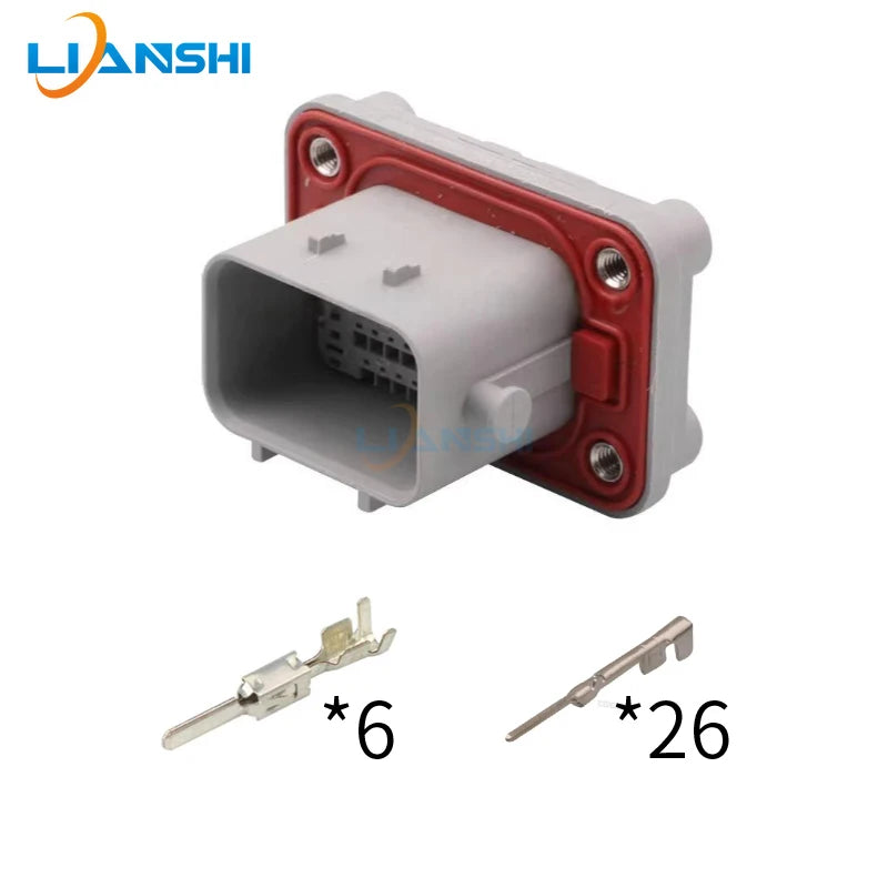 MPS02-BSFA032S is suitable for automotive waterproof wiring harness connector plugs. 32p new energy plug-in MPS02-BSFA032S