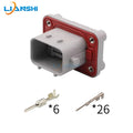 MPS02-BSFA032S is suitable for automotive waterproof wiring harness connector plugs. 32p new energy plug-in MPS02-BSFA032S