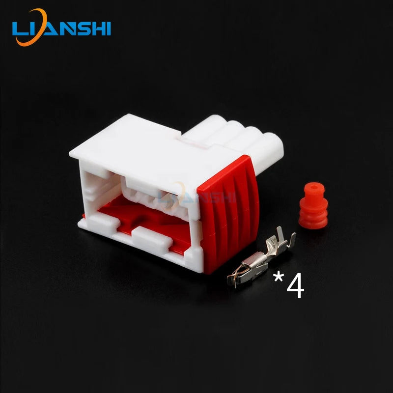 144998-5/3MTS04FW Automotive Oxygen Sensor 4p male and female wire harness connector fitting terminal DJ7041K-3.5-11/21