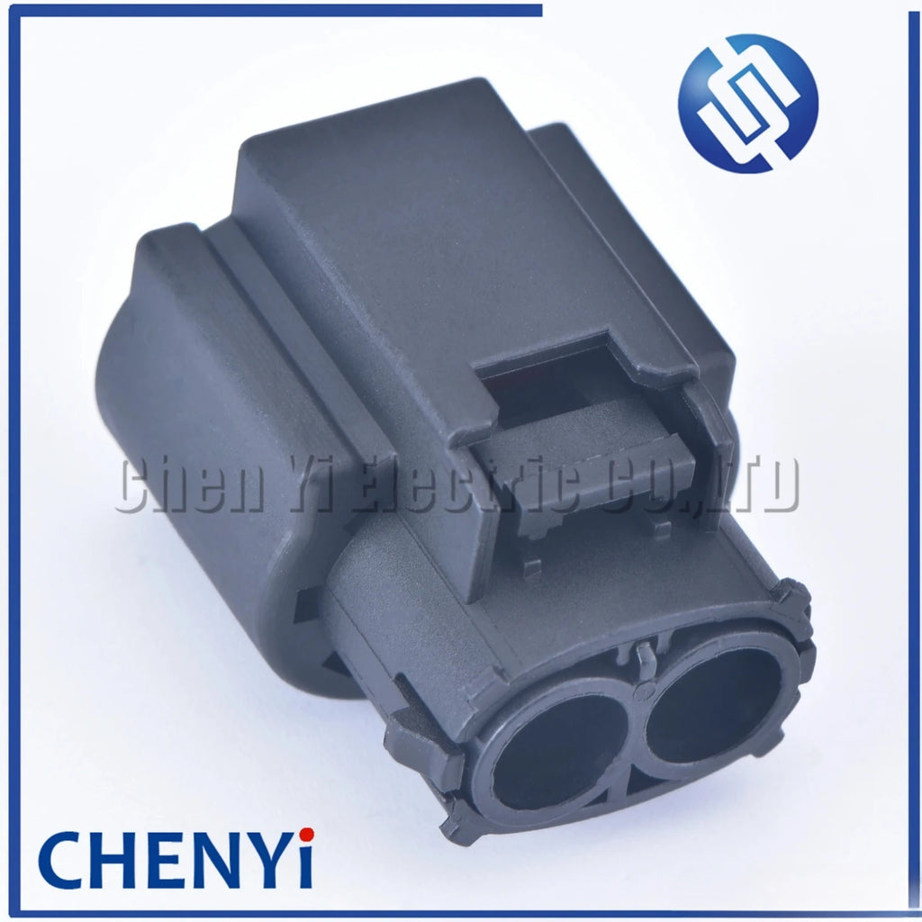 2 Pin female 6.3mm Automotive waterproof Electronic fan resistance connector fuse power box  plug 1897214-1 For Hyundai Kia