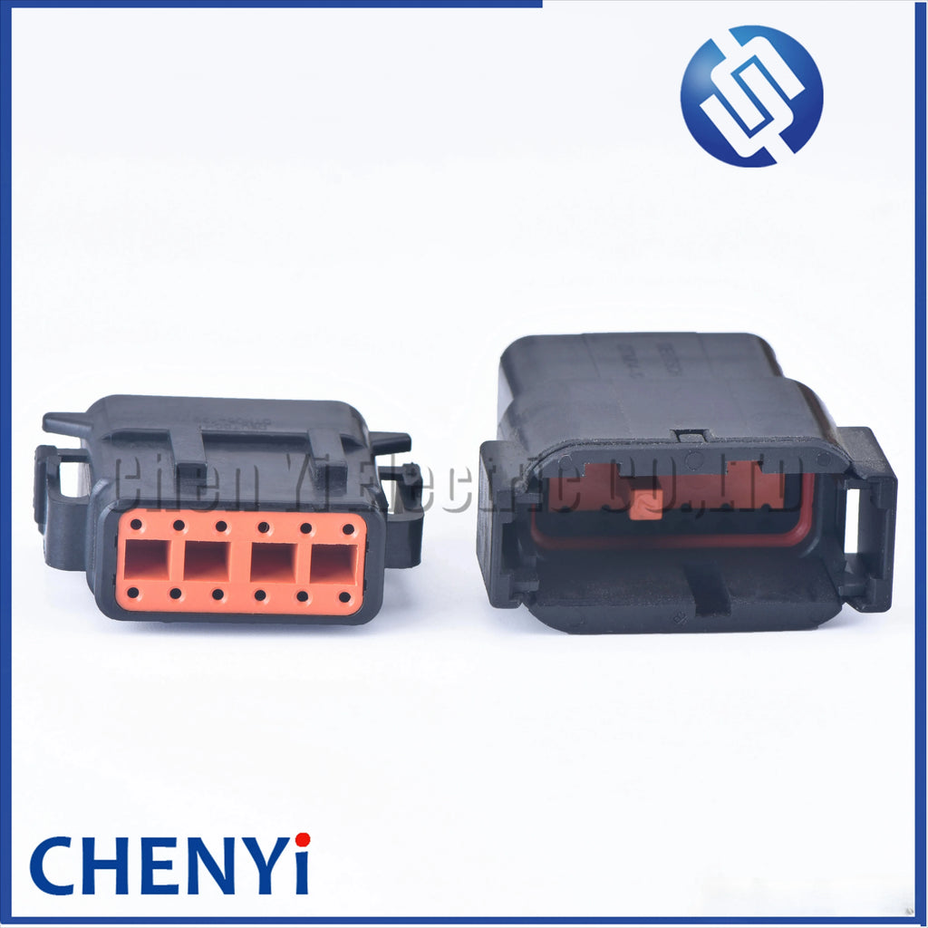 Black 12 Pin Sealed waterproof connector DTM06-12SB DTM04-12PB Automotive Connector Heavy Truck Wiring Harness Plug For Deutsch