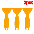 Yellow Scraper Car Film Application Tools Universal Auto Film Wrap Tint Tinted Sticker Scraper Hard Sticker Smooth Squeegee Kit